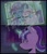 Size: 1773x2048 | Tagged: safe, artist:eltrash_art6, starlight glimmer, trixie, pony, unicorn, g4, 2 panel comic, alternate hairstyle, cape, clothes, comic, eyes closed, food, glowing, glowing horn, hat, horn, hug, ice cream, magic, obtrusive watermark, open mouth, photo, s5 starlight, sad, trixie's cape, trixie's hat, watermark