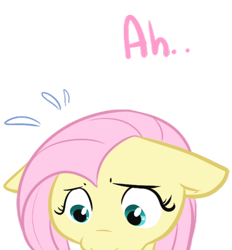 Size: 500x539 | Tagged: safe, fluttershy, pony, g4, female, image, mare, png, text