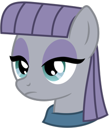 Size: 5100x6000 | Tagged: safe, artist:jackspade2012, maud pie, pony, g4, .svg available, 2014, female, mare, old art, simple background, solo, svg, transparent background, vector