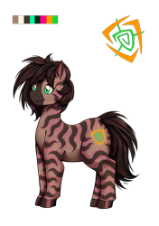 Size: 2039x2893 | Tagged: safe, artist:natt333, oc, oc only, oc:jaqiira, zebra, design, reference sheet, simple background, solo, transparent background