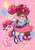 Size: 1749x2481 | Tagged: safe, artist:nerdy_arty_, pinkie pie, human, g4, cute, diapinkes, humanized