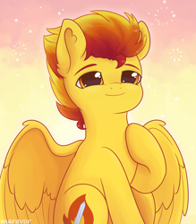 Size: 1400x1600 | Tagged: safe, artist:maravor, oc, oc:dexstar, pegasus, pony, male, solo, stallion