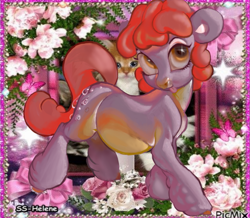 Size: 825x720 | Tagged: safe, artist:nezzypezzy, oc, oc only, earth pony, pony, female, mare, solo, tongue out