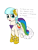 Size: 2448x3264 | Tagged: safe, artist:anonymous, coco pommel, rainbow dash, earth pony, pony, g4, clothes, drawthread, dress, female, gala dress, mare, rainbow dash's gala dress, requested art, simple background, solo, transparent background, worried