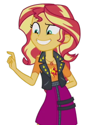 Size: 1336x1912 | Tagged: safe, edit, edited screencap, editor:cutler1228, screencap, sunset shimmer, human, equestria girls, g4, background removed, female, not a vector, simple background, solo, sunset shimmer is best facemaker, transparent background