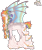 Size: 2540x3000 | Tagged: safe, artist:arianstar, artist:sleepy-nova, oc, oc only, oc:evangelyn, bat pony, pony, undead, vampire, vampony, g4, bat pony oc, blue eyes, blue pupils, blue wings, braid, braided pigtails, cascading cutie mark, claws, coat markings, colored belly, colored ears, colored eyebrows, colored eyelashes, colored hooves, colored pinnae, colored pupils, colored wings, commission, countershading, ear tufts, eye clipping through hair, eyebrows, eyebrows visible through hair, facial markings, fangs, female, female oc, floppy ears, flower, flower in hair, frown, gradient wings, gray coat, gray wings, high res, hock fluff, hooves, lacrimal caruncle, leaves in mane, leg fluff, leg markings, lidded eyes, long ears, long legs, long mane, looking back, magical lesbian spawn, mare, mare oc, mismatched hooves, multicolored hair, multicolored hooves, multicolored mane, multicolored pinnae, multicolored wings, oc redesign, offspring, pale belly, parent:fluttershy, parent:rainbow dash, parents:flutterdash, pigtails, profile, rainbow eyelashes, rainbow hair, rainbow tail, rainbow wings, rose, shiny hooves, shiny mane, shiny tail, short tail, silver coat, simple background, slit pupils, smiling, snip (coat marking), solo, sparkles, sparkly mane, sparkly tail, sparkly wings, spots, spread wings, standing, striped wings, tail, tied mane, transparent background, unshorn fetlocks, vampony oc, white rose, wing claws, wing markings, wing stripes, wings