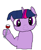 Size: 374x451 | Tagged: safe, artist:rapehorses, twilight sparkle, pony, g4, 1000 hours in ms paint, alcohol, champagne, champagne glass, drink, gentlecolt, glass, hat, meme, ms paint, simple background, smug, white background, wine, wine glass, wojak