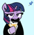 Size: 575x592 | Tagged: safe, artist:jalemons, twilight sparkle, pony, unicorn, g4, 4chan, alcohol, bowtie, business suit, champagne, champagne glass, clothes, drink, gentlecolt, gentleman, gentlemare, glass, horn, meme, pin, ponified meme, smug, solo, suit, the great gatsby, tuxedo, wine, wine glass