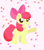 Size: 1949x2228 | Tagged: safe, artist:sparkly-retsuko, apple bloom, earth pony, pony, g4, solo