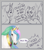 Size: 2100x2410 | Tagged: safe, artist:moewwur, artist:rin-mandarin, princess celestia, princess luna, alicorn, horse, pony, g4, angry, comic, duo, duo female, female, hoers, hooves, horn, irl horse, mare, meme, princess celestia is a horse, recolored hoers, royal sisters, screaming, siblings, silly, simple background, sisters, speech bubble, spread wings, too serious, wings