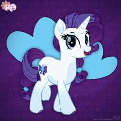 Size: 2000x2000 | Tagged: safe, artist:lovinglypromise, rarity, pony, g4, alternate design, cloven hooves, solo