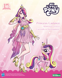 Size: 1000x1250 | Tagged: safe, kotobukiya, princess cadance, human, pony, g4, official, 15th anniversary, clothes, dress, high heels, humanized, kotobukiya princess cadance, shoes