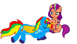 Size: 1526x865 | Tagged: safe, artist:shieldwingarmorofgod, sunny starscout, oc, oc:shield wing, g4, g5, canon x oc, female, g5 to g4, generation leap, male, shipping, simple background, straight, transparent background, vector