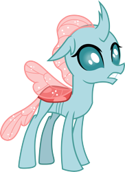 Size: 3000x4132 | Tagged: safe, artist:cloudy glow, ocellus, changedling, changeling, g4, female, simple background, transparent background, vector