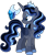 Size: 1331x1581 | Tagged: safe, artist:strawberry-spritz, oc, oc only, alicorn, pony, g4, alicorn oc, base used, blue coat, blue eyelashes, blue eyes, blue hooves, blue mane, blue tail, blue wings, blue wingtips, colored eyelashes, colored hooves, colored wings, colored wingtips, commission, crown, curly mane, curly tail, facial markings, female, female oc, folded wings, frown, hooves, horn, jewelry, leg markings, long neck, mare, mare oc, offspring, parent:king sombra, parent:princess luna, parents:lumbra, profile, regalia, simple background, solo, sparkles, sparkly mane, sparkly tail, splotches, tail, three toned mane, three toned tail, transparent background, turned head, two toned wings, unicorn horn, wavy mane, wavy tail, wings, worried