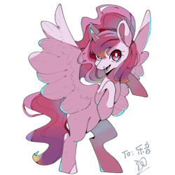 Size: 1440x1440 | Tagged: safe, artist:小音, oc, oc only, alicorn, pony, female, female oc, solo