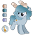 Size: 1272x1348 | Tagged: safe, artist:izzakenna, oc, oc only, oc:vivian, earth pony, pony, antlers, base used, female, mare, multicolored hair, simple background, solo, transparent background