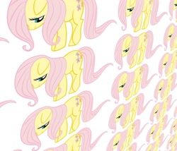 Size: 736x631 | Tagged: safe, artist:6bluegirl6, fluttershy, pegasus, g4, 3d, 3d wallpaper, female