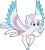 Size: 971x1082 | Tagged: safe, artist:prixy05, star catcher, pegasus, pony, g3, g5, my little pony: tell your tale, female, flying, g3 to g5, generation leap, mare, simple background, solo, transparent background, vector