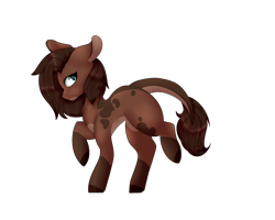 Size: 2000x1600 | Tagged: safe, artist:fae-core, oc, oc:kloh, earth pony, pony, female, mare, simple background, solo, transparent background