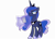 Size: 5200x3760 | Tagged: safe, artist:gaelgaming1, edit, princess luna, alicorn, pony, g4, bad cropping, bad edit, cellphone, concave belly, crown, ethereal mane, eyeshadow, female, folded wings, hoof shoes, horn, jewelry, lidded eyes, magic, makeup, mare, peytral, phone, princess shoes, regalia, simple background, slender, smartphone, solo, thin, transparent background, vector, wings