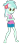 Size: 1024x2698 | Tagged: safe, artist:gaelgaming1, lyra heartstrings, human, equestria girls, g4, bad cropping, barefoot, crossed arms, feet, female, simple background, solo, transparent background