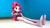 Size: 2048x1152 | Tagged: safe, artist:gaelgaming1, pinkie pie, human, equestria girls, g4, 3d, barefoot, feet, female, solo, source filmmaker