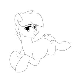 Size: 2548x2548 | Tagged: safe, artist:victoria_nik, artist:vn, oc, oc only, earth pony, pony, male, sketch, solo, stallion