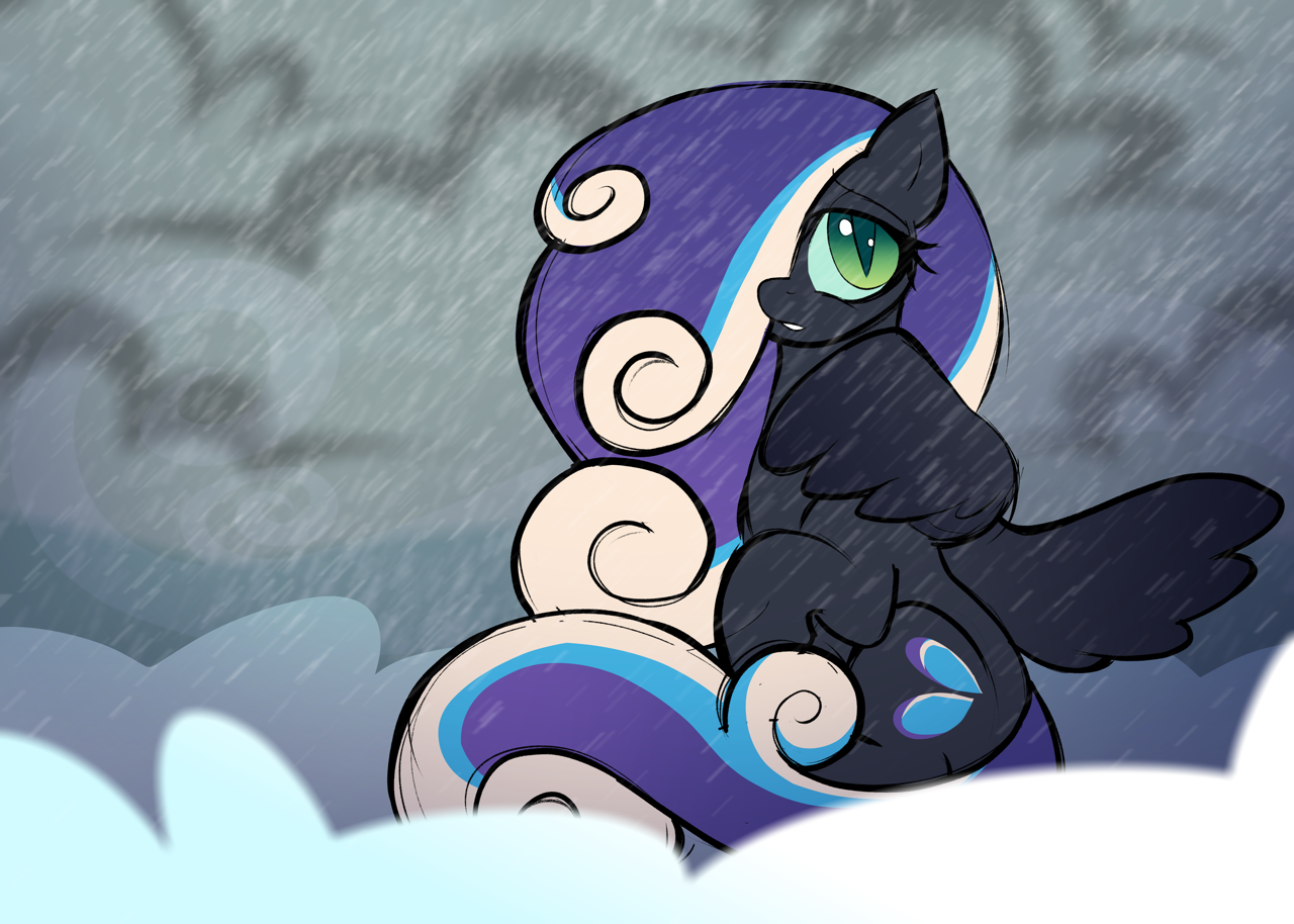 Dew heart in a storm