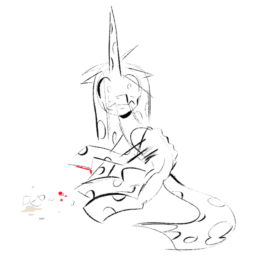 bankrupt love finding friendship teacup sketch