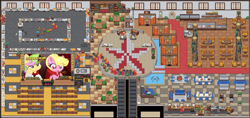 Size: 2061x972 | Tagged: safe, harmonycon, pony town, dallas, harmonycon 2025, map, night, no pony, pony town events, texas