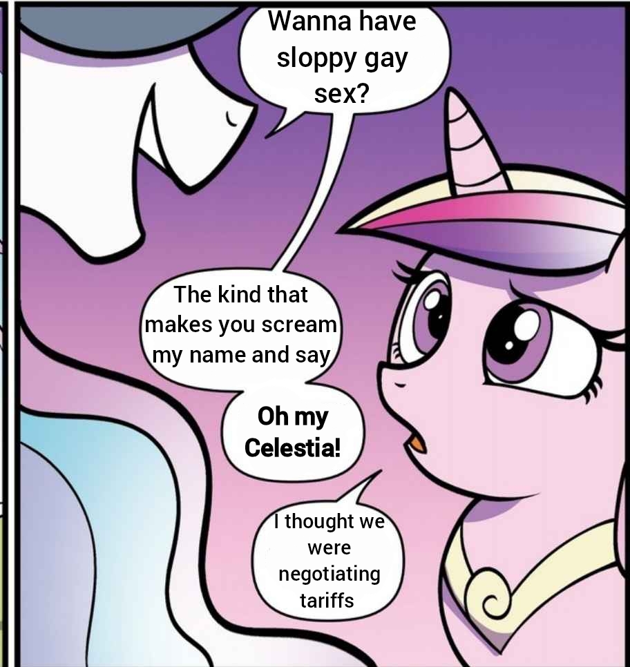3539657 suggestive, edit, idw, princess cadance, princess celestia
