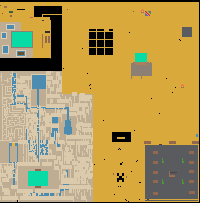 Size: 200x203 | Tagged: safe, harmonycon, pony town, creeper, harmonycon 2025, map, maze, minecraft, minimap, no pony, pony town events