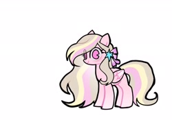 Size: 2048x1433 | Tagged: safe, artist:petaltwinkle, oc, oc:petal twinkle, pegasus, pony, female, mare, simple background, solo, white background