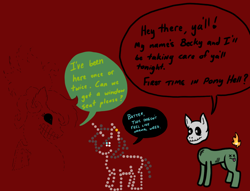 Size: 1322x1012 | Tagged: safe, artist:traphousefluttershy, oc, oc only, bad trip, hell, surreal