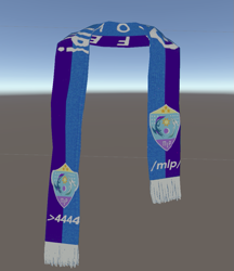 Size: 911x1053 | Tagged: safe, /mlp/, 4chan cup, 4chan cup scarf, >4444, clothes, giddy up, scarf