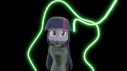 Size: 3840x2160 | Tagged: safe, alternate angle, alternate version, artist:ennddy, twilight sparkle, human, equestria girls, g4, 3d, barefoot, black background, bondage, bound and gagged, damsel in distress, feet, feet taped, feet tied, female, gag, hands behind back, high res, kidnapped, mummification, mummified, mummy, simple background, solo, tape, tape bondage, tape gag, tied up, worried