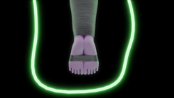 Size: 3840x2160 | Tagged: safe, alternate angle, alternate version, artist:ennddy, twilight sparkle, human, equestria girls, g4, 3d, barefoot, black background, bondage, bound and gagged, damsel in distress, feet, feet taped, feet tied, female, gag, high res, kidnapped, mummification, mummified, mummy, simple background, soles, soles taped, solo, tape, tape bondage, tied up, worried