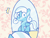 Size: 2224x1668 | Tagged: safe, artist:xinjinjumin652118129541, oc, oc:snowdrop, pegasus, pony, female, filly, foal, looking at self, mirror, shocked, solo, wall