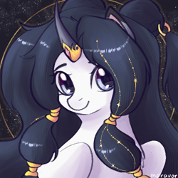 Size: 500x500 | Tagged: safe, artist:maravor, oc, oc:maravora, pony, unicorn, female, horn, mare, solo