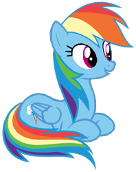 Size: 542x686 | Tagged: safe, artist:noi kincade, rainbow dash, pegasus, pony, g4, female, lying down, simple background, solo, transparent background