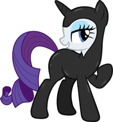 Size: 1015x1104 | Tagged: safe, artist:stephen-fisher, rarity, pony, unicorn, g4, female, horn, simple background, solo, spy suit, transparent background, vector