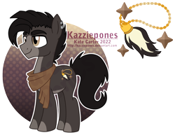 Size: 4800x3700 | Tagged: safe, artist:kazziepones, oc, oc:black charm, earth pony, pony, male, solo, stallion