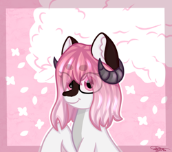 Size: 850x750 | Tagged: safe, artist:lunar_plague, oc, oc only, original species, pony, solo