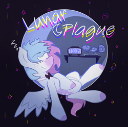 Size: 2000x1989 | Tagged: safe, artist:lunar_plague, oc, oc only, oc:sadie dee, pegasus, pony