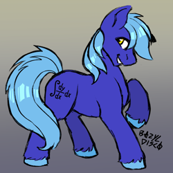 Size: 1826x1828 | Tagged: safe, artist:badyl, oc, oc only, oc:dayandey, earth pony, pony, commission