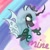 Size: 1024x1024 | Tagged: safe, artist:kujivunia, princess cadance, queen chrysalis, changeling, changeling queen, g4, bust, changeling wings, curved horn, female, head only, heart, holiday, horn, implied shining armor, portrait, smiling, solo, valentine, valentine's day, wings