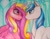 Size: 3846x2968 | Tagged: safe, princess cadance, shining armor, g4, crystal empire, duo, duo male and female, female, male, ship:shiningcadance, shipping, straight, traditional art