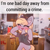 Size: 1920x1920 | Tagged: safe, artist:sodapop sprays, part of a set, derpy hooves, pegasus, pony, semi-anthro, series:derpy can't catch a break, g4, caption, indoors, meme, part of a series, solo, text