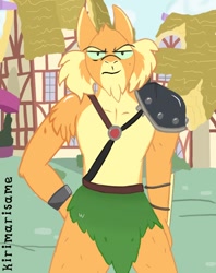 Size: 514x648 | Tagged: safe, screencap, jackal, anthro, jackalman, kirimarisame, ponyville, solo, thundercats